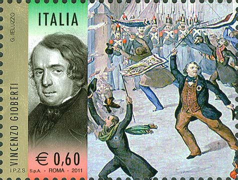 Francobollo Vincenzo Gioberti -  2011