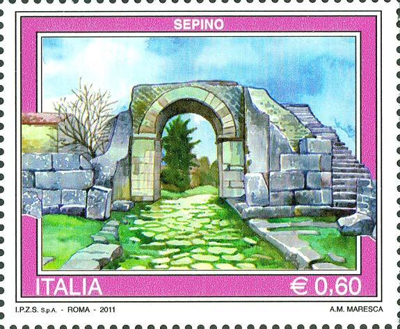 Francobollo Sepino -  2011