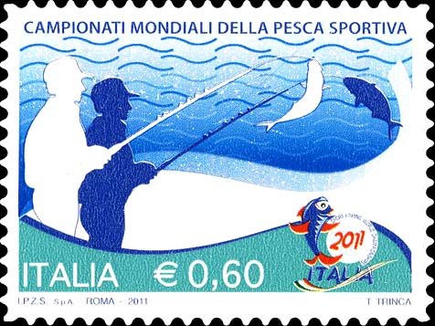 Francobollo Pescatore -  2011