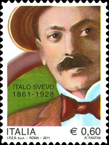 Francobollo Ritratto di Italo Svevo -  2011