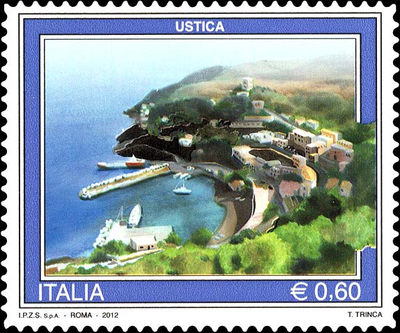 Francobollo Ustica -  2012
