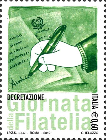 Francobollo Decretazione -  2012