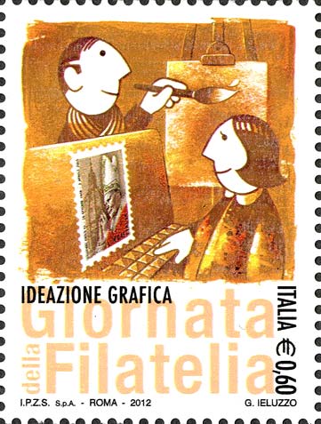 Francobollo Ideazione Grafica -  2012