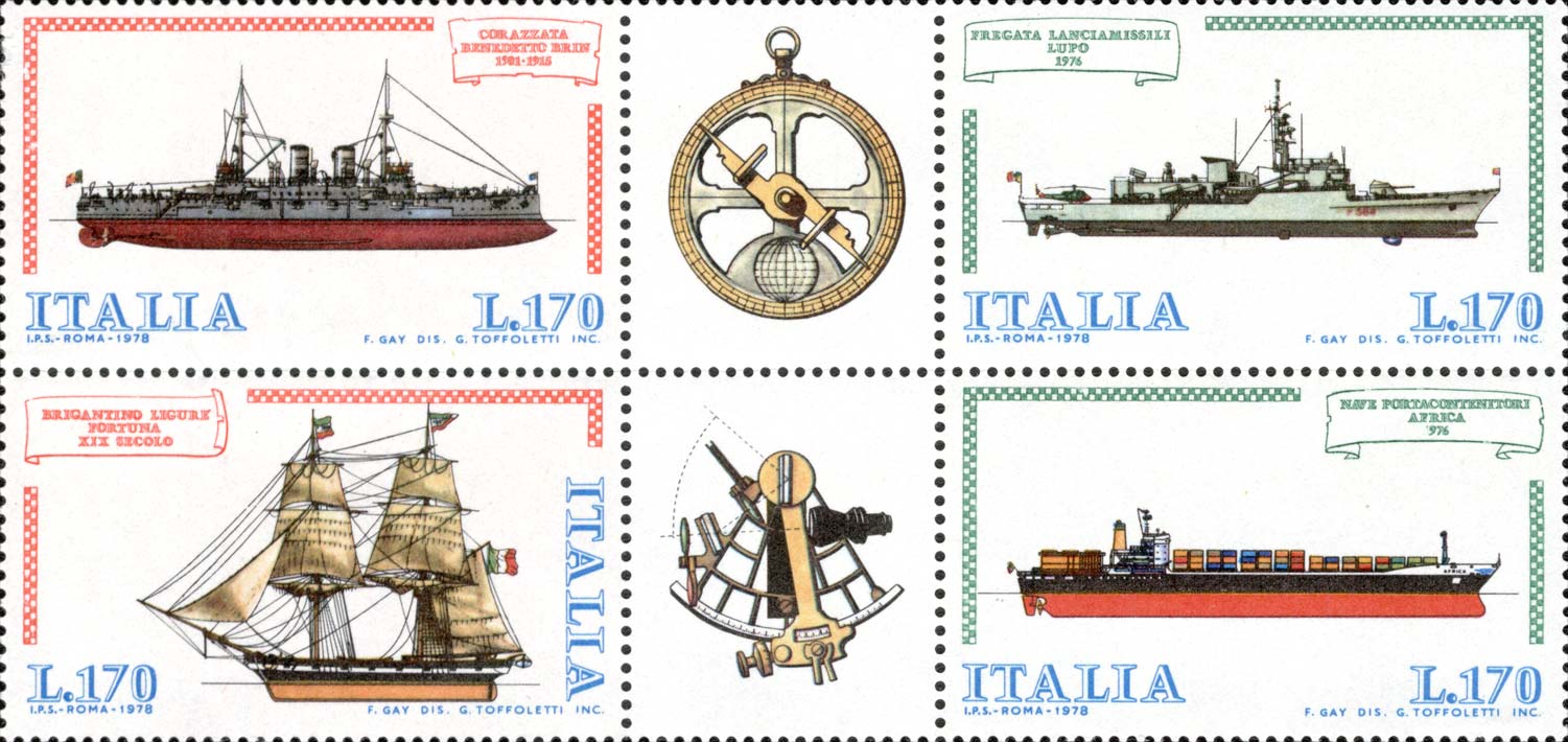 Francobollo Navi -  1978