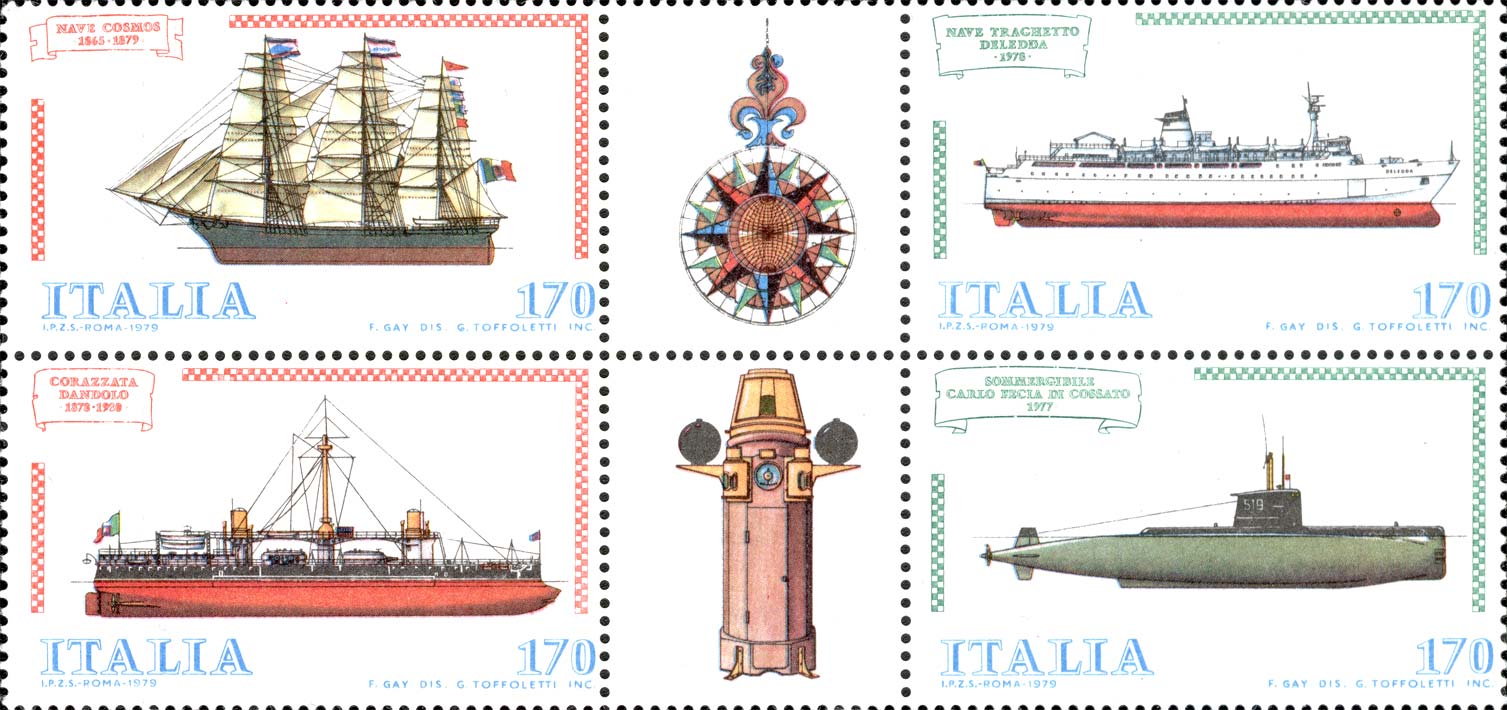 Francobollo Navi -  1979