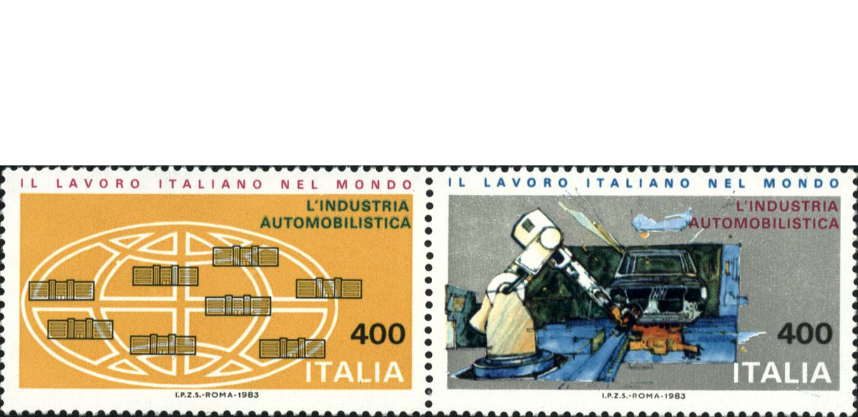 Francobollo Industria Automobilistica -  1983