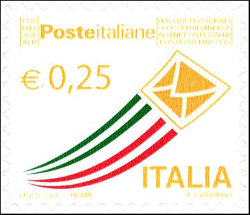 Francobollo Busta che Spicca il Volo -  2013