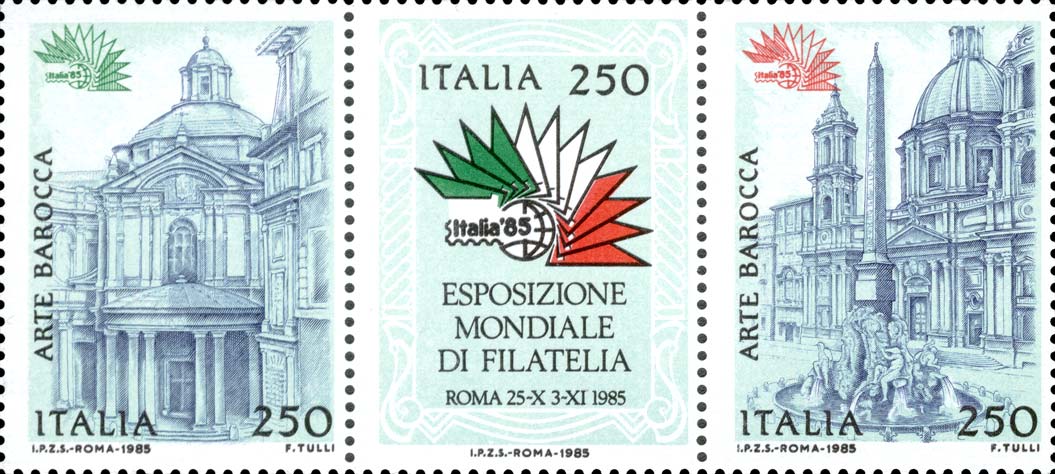 Francobollo Architettura Barocca -  1985