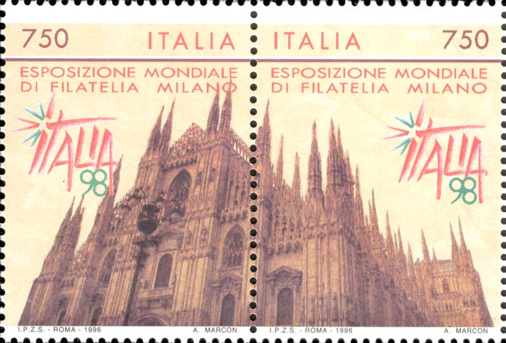 Francobollo Duomo di Milano -  1996