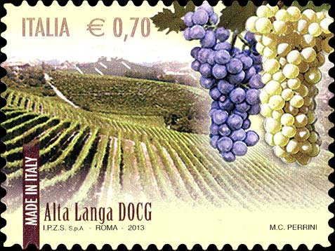 Francobollo Alta Langa -  2013