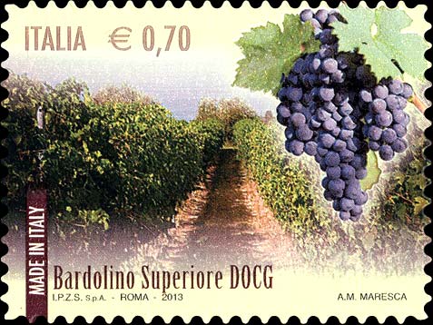 Francobollo Bardolino Superiore -  2013