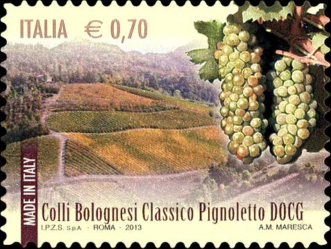 Francobollo Colli Bolognesi Classico Pignoletto -  2013