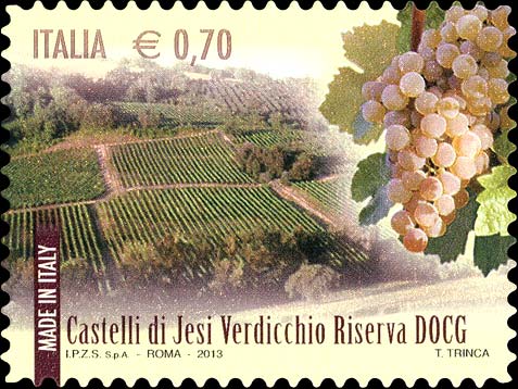 Francobollo Castelli di Jesi Verdicchio Riserva -  2013
