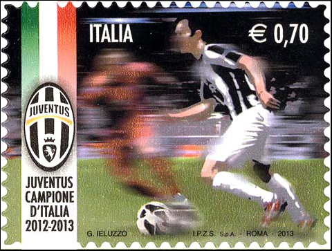 Francobollo Calciatore -  2013