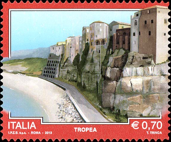 Francobollo Tropea -  2013