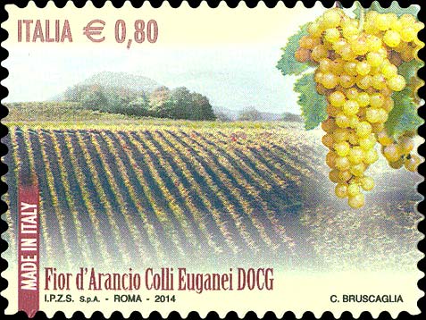 Francobollo Fior D’Arancio Colli Euganei -  2014
