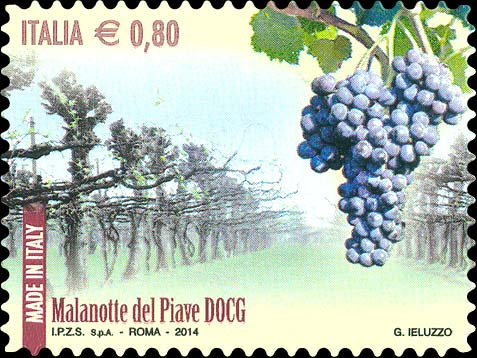 Francobollo Malanotte Del Piave -  2014