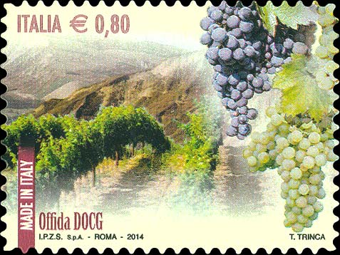 Francobollo Offida -  2014