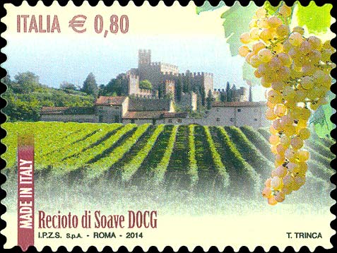 Francobollo Recioto Di Soave -  2014