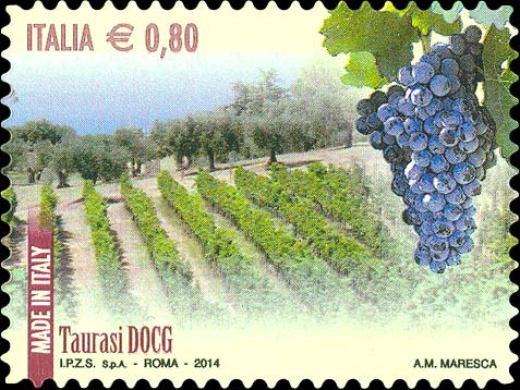 Francobollo Taurasi -  2014