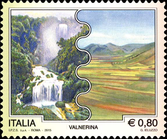 Francobollo Valnerina -  2015