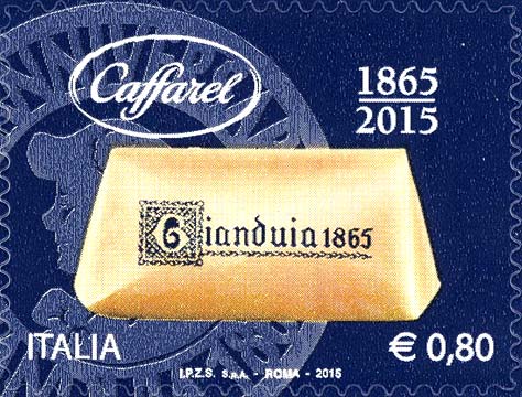 Francobollo Caffarel -  2015
