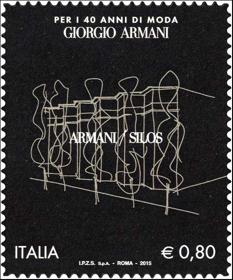 Francobollo Armani Silos -  2015