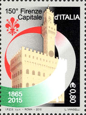 Francobollo Palazzo Vecchio -  2015