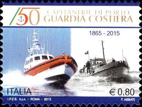 Francobollo Imbarcazioni -  2015