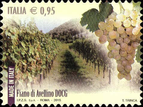 Francobollo Fiano di Avellino -  2015