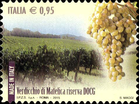 Francobollo Verdicchio di Matelica Riserva -  2015