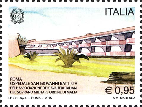 Francobollo Ospedale San Giovanni Battista -  2015