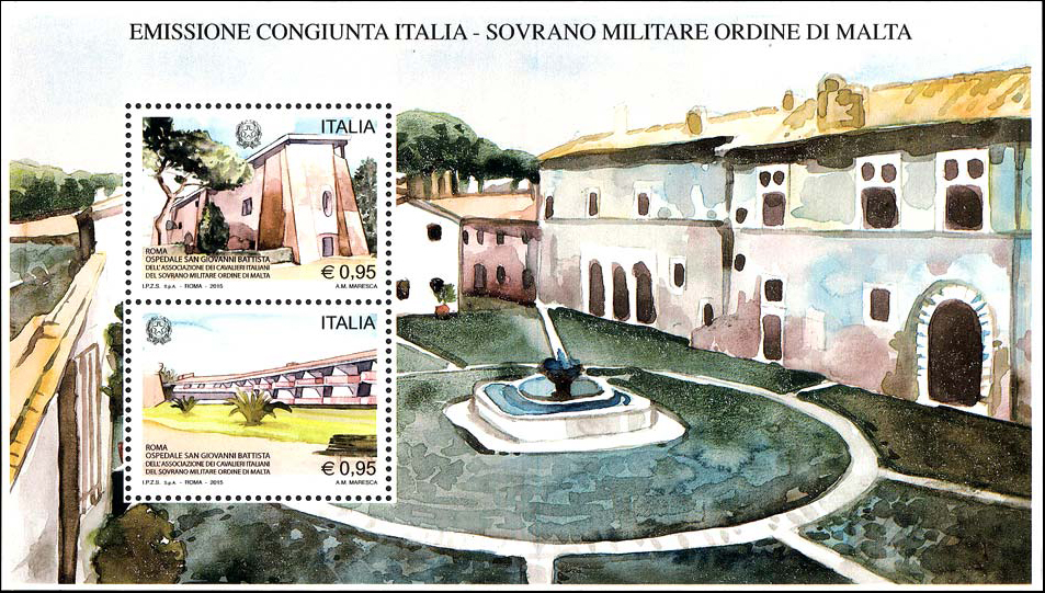Francobollo Ospedale San Giovanni Battista -  2015