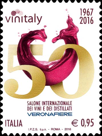 Francobollo Vino -  2016