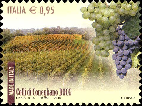 Francobollo Colli di Conegliano -  2016