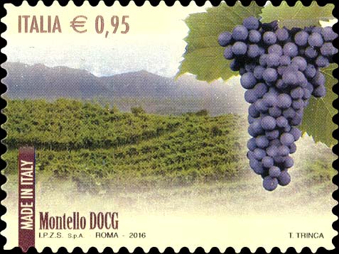 Francobollo Montello -  2016
