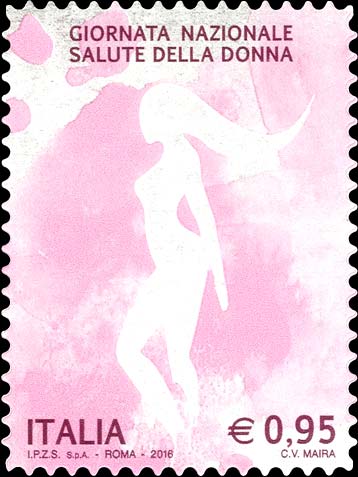 Francobollo Figura Femminile -  2016