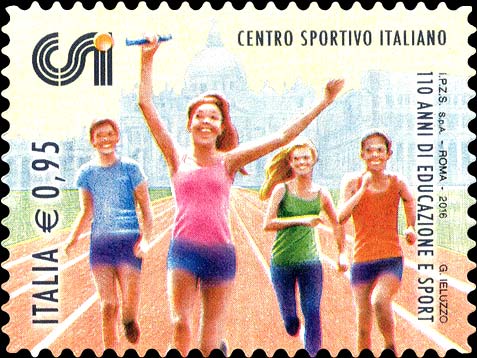 Francobollo Corridori -  2016