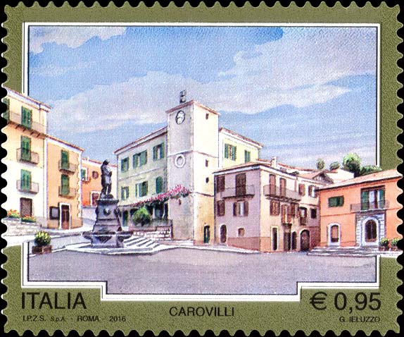 Francobollo Carovilli -  2016