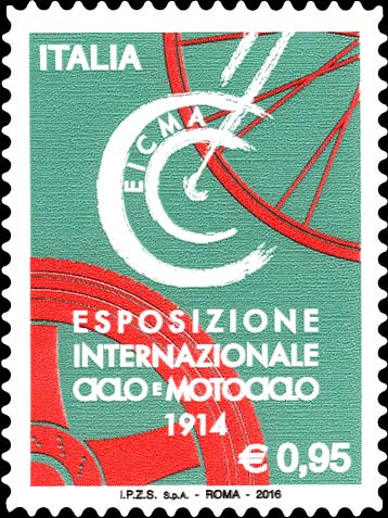 Francobollo Logo di Eicma 2016 -  2016