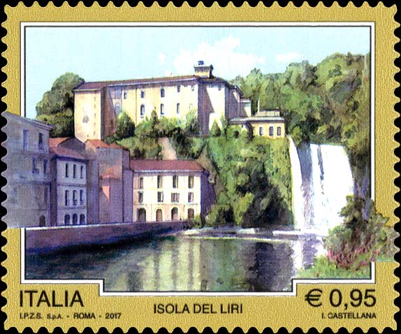 Francobollo Isola del Liri -  2017