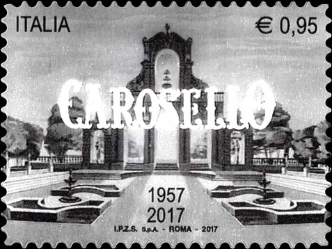Francobollo Siparietto Introduttivo di Carosello -  2017