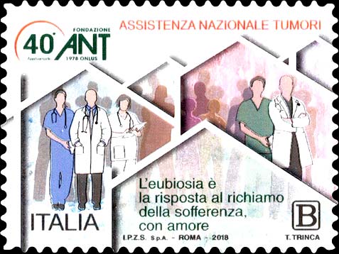 Francobollo Personale Medico -  2018