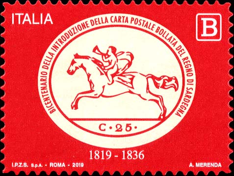 Francobollo Cavallino -  2019