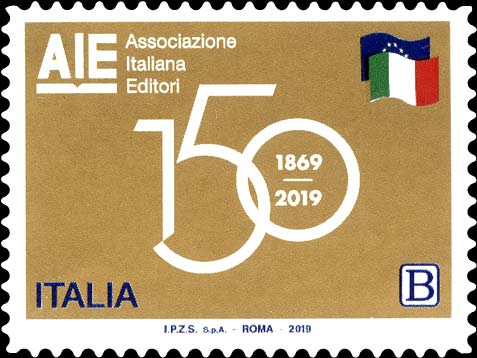 Francobollo Logo dell'AIE -  2019