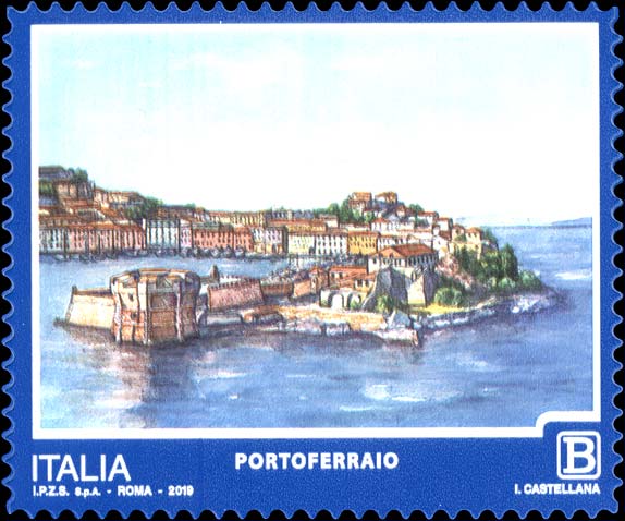 Francobollo Portoferraio -  2019