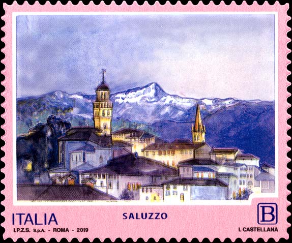 Francobollo Saluzzo -  2019