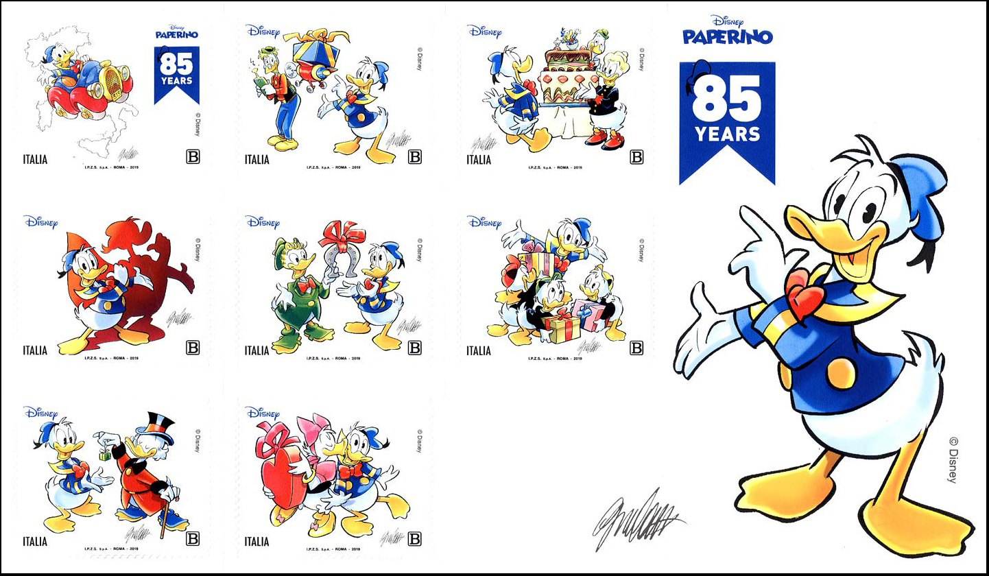 Francobollo Paperino -  2019