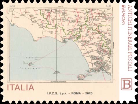 Francobollo Vie di Comunicazione Postali del Regno d'Italia -  2020