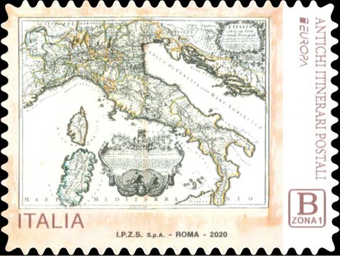 Francobollo Vie di Comunicazione Postali del Regno d'Italia -  2020